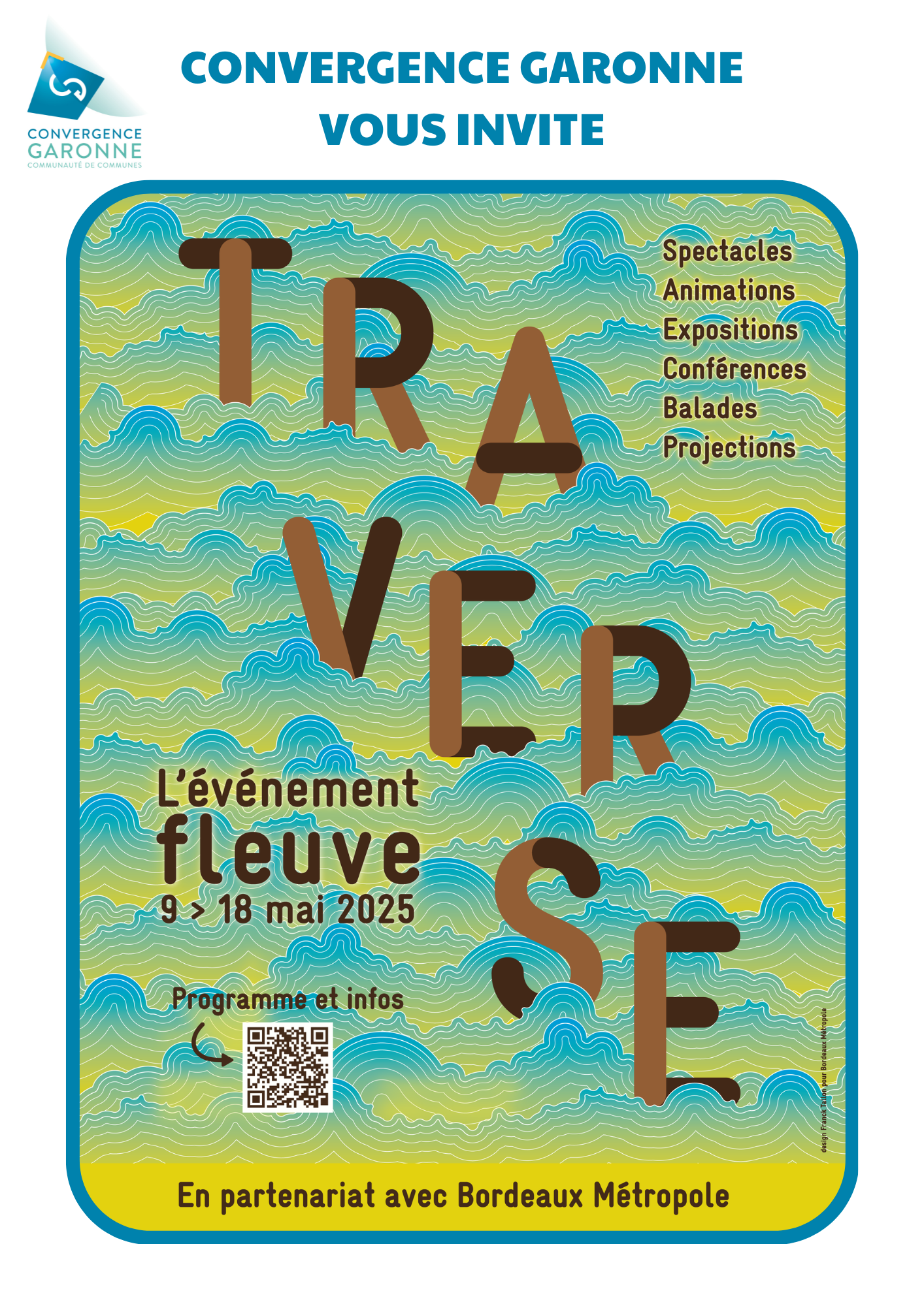 Affiche CDC Convergence Garonne