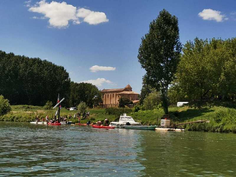 Canoë sur la Garonne