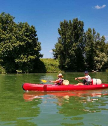 Canoë sur la Garonne