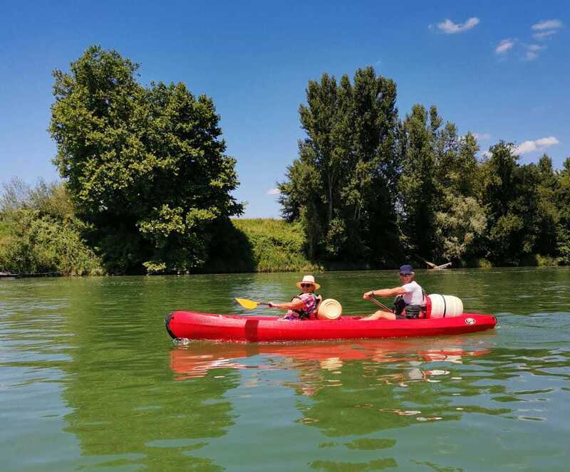 Canoë sur la Garonne