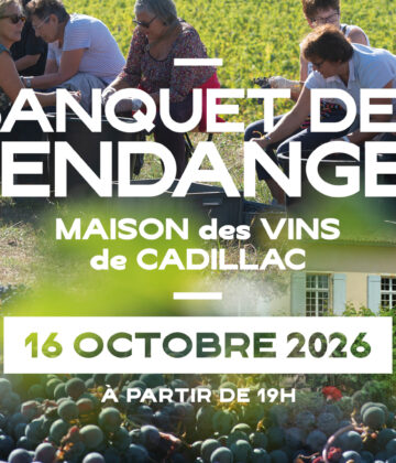 Banquet des vendanges en Entre-deux-Mers