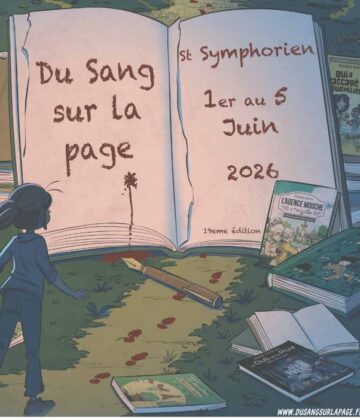 Salon du sang sur la page