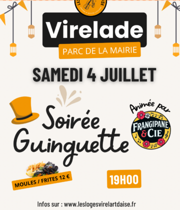 Affiche Guinguette 2026 - Affiche site Guinguette 2026