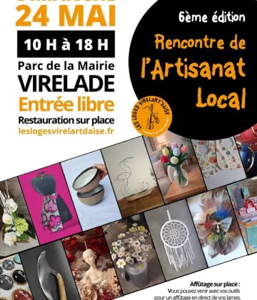 Affiche Rencontre de l'Artisanat - Les Loges - 1