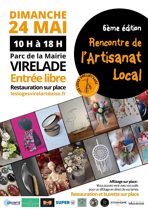Affiche Rencontre de l'Artisanat - Les Loges - 1