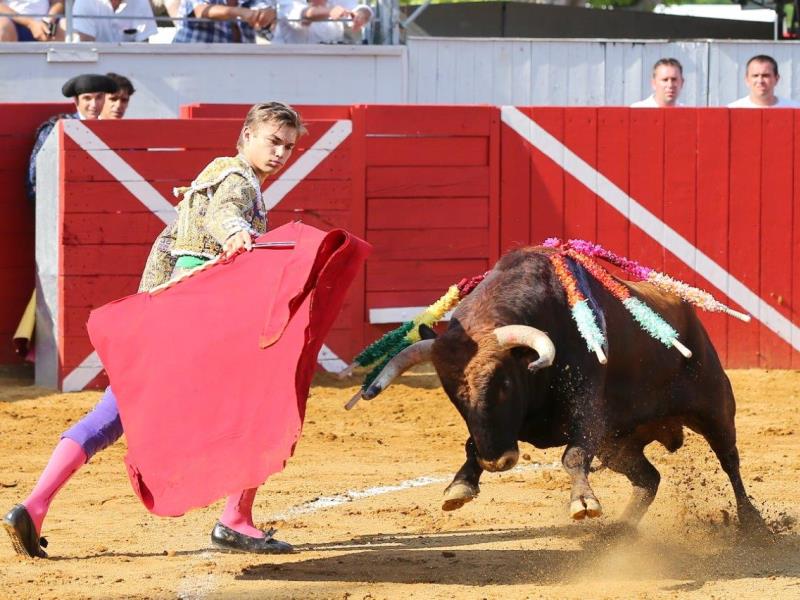 Captieux - Rugby y toros (1)