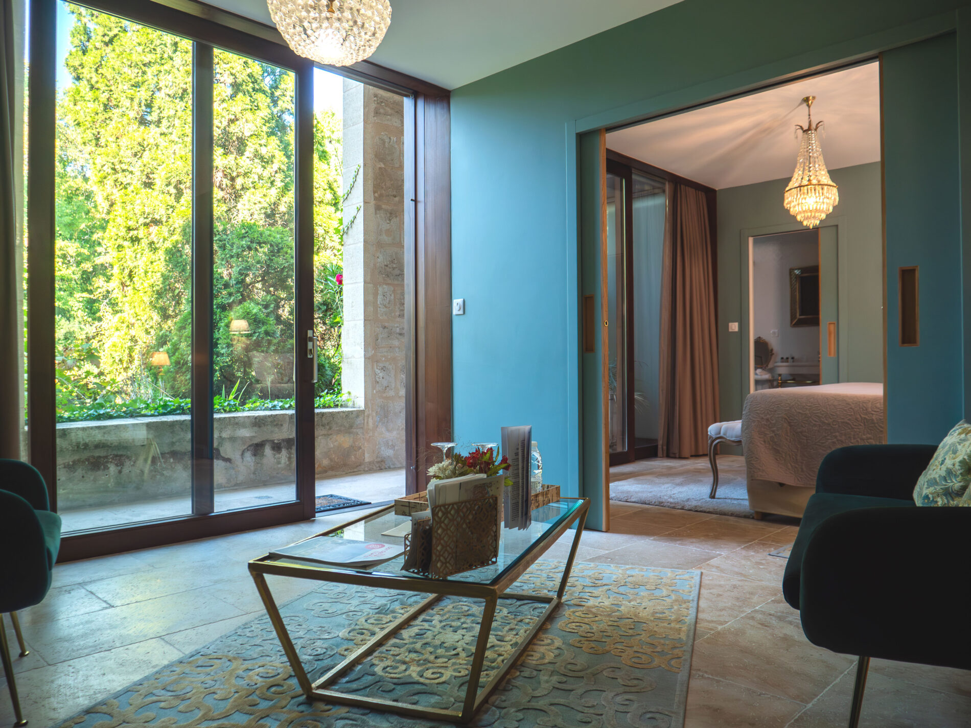 Château PSM - Chambre bleue