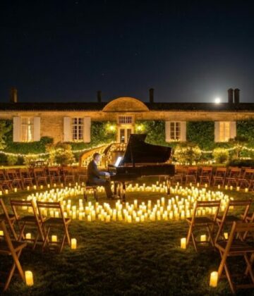 Concert aux chandelles de Château d'Arche