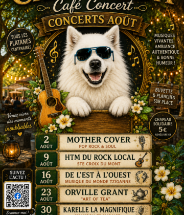 Concerts Août Chez Nanda