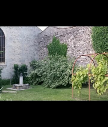 Jardin médiéval Abbaye de la Sauve-Majeure