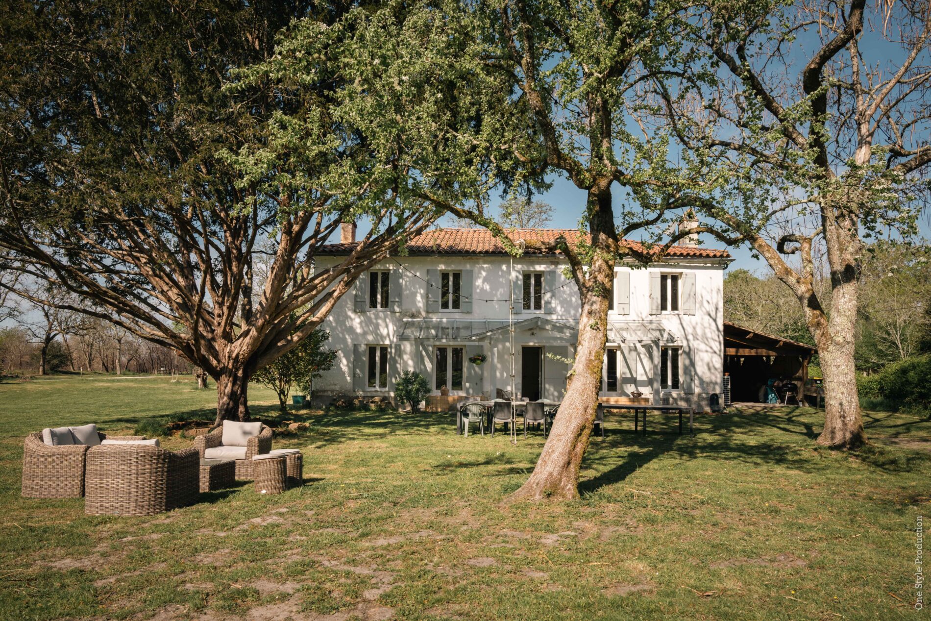 Entre chênes et pins Façade