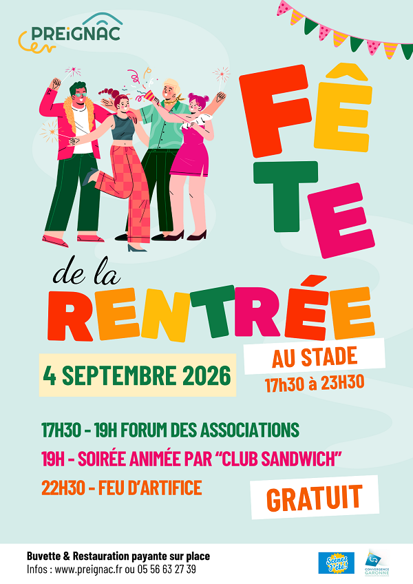 FETE DE LA RENTREE 2026