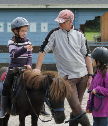 Balade poney en main