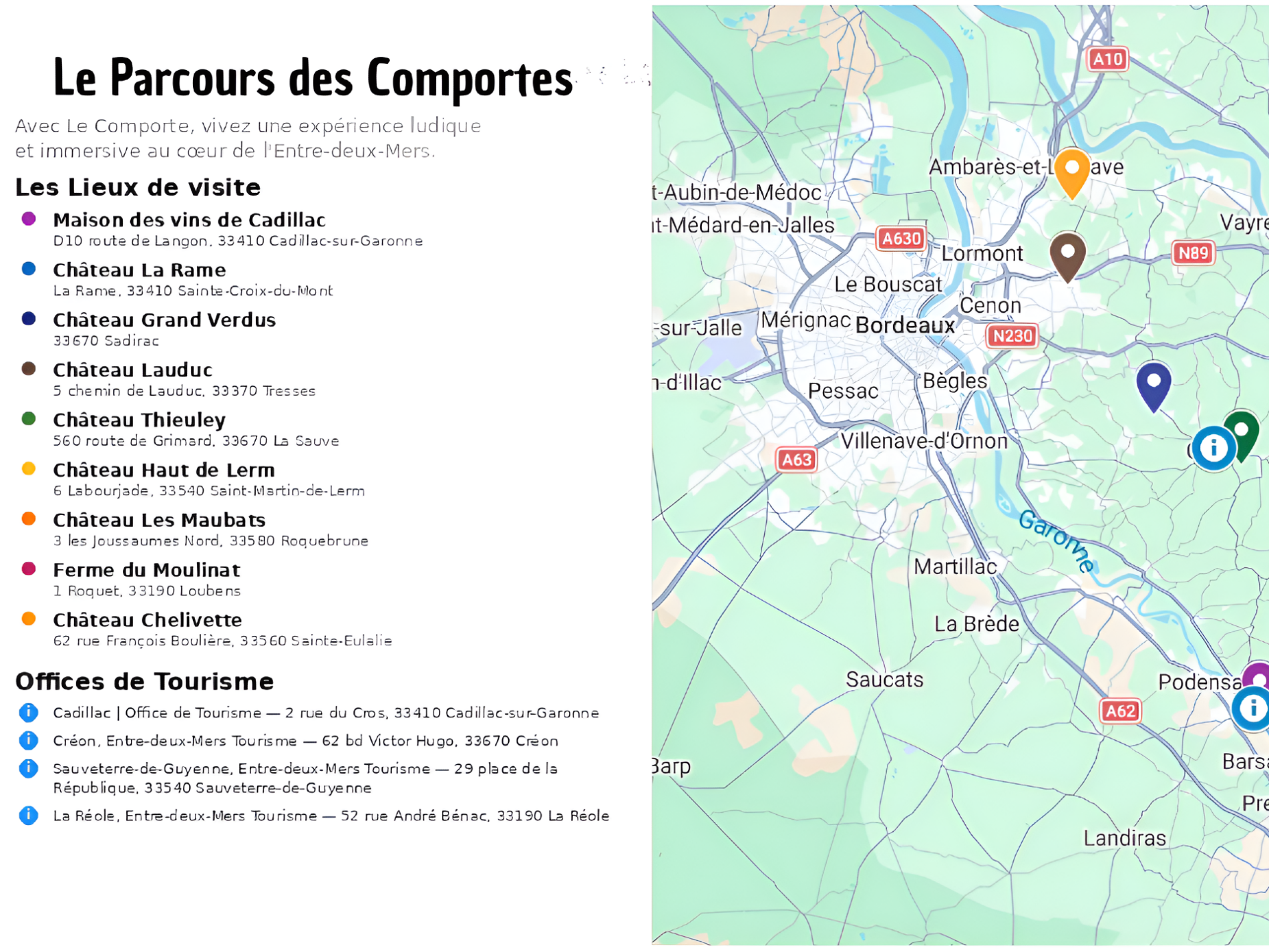 Le Comporte, L'aventure est dans le sac