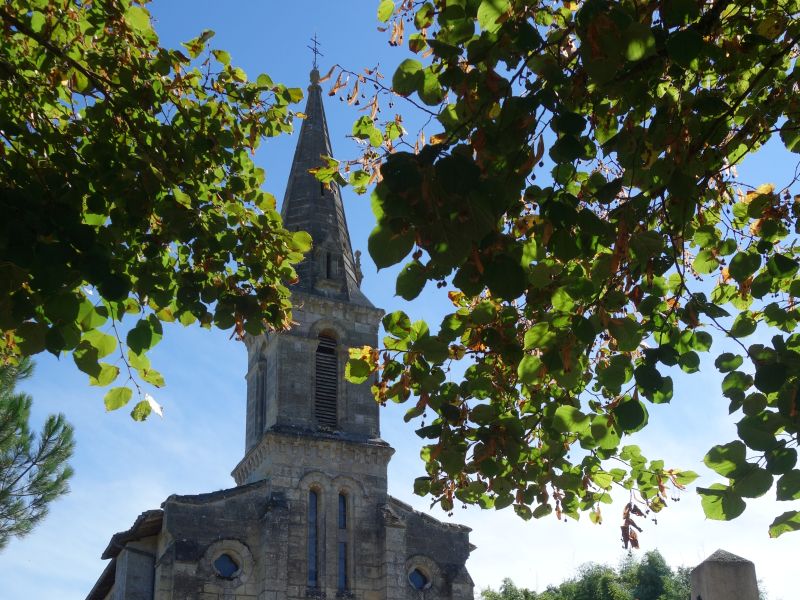 Lignan de Bazas - église1
