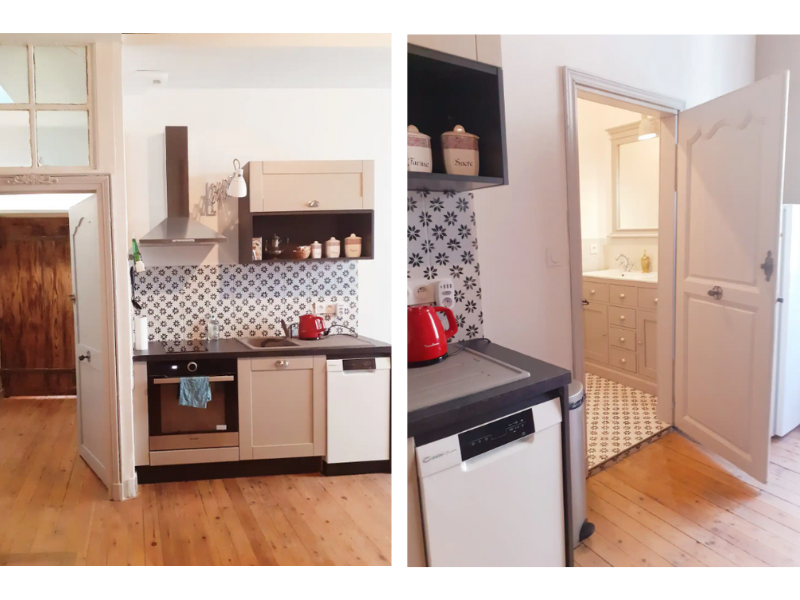 Coin cuisine supplémentaire Lugats