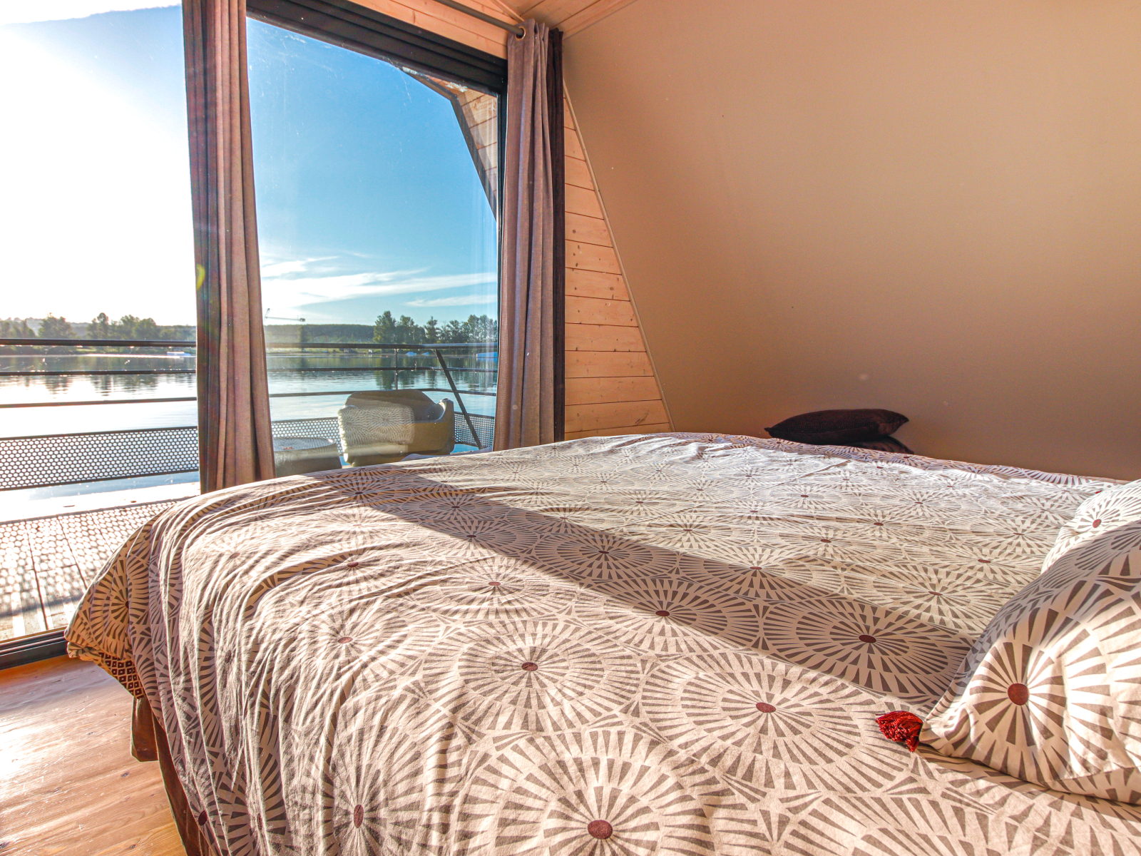 Maison flottante Chambre