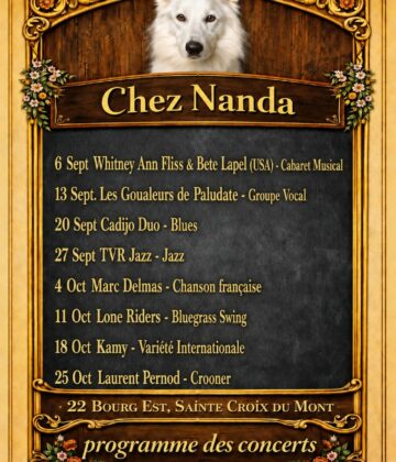 Programme Sept Chez Nanda