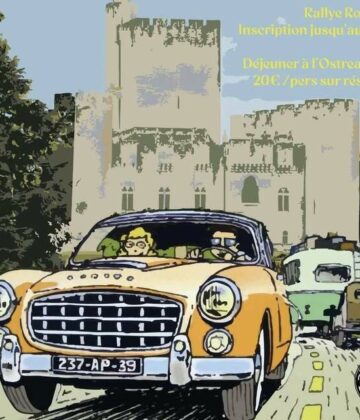 Rallye et exposition de voitures anciennes Mazères