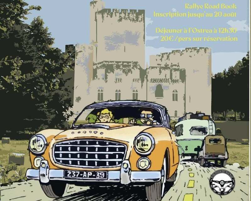 Rallye et exposition de voitures anciennes Mazères