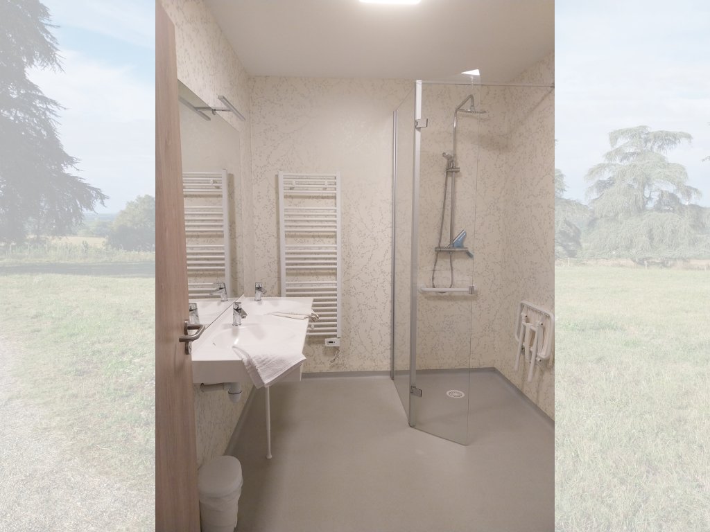 Salle de bain PMR 2