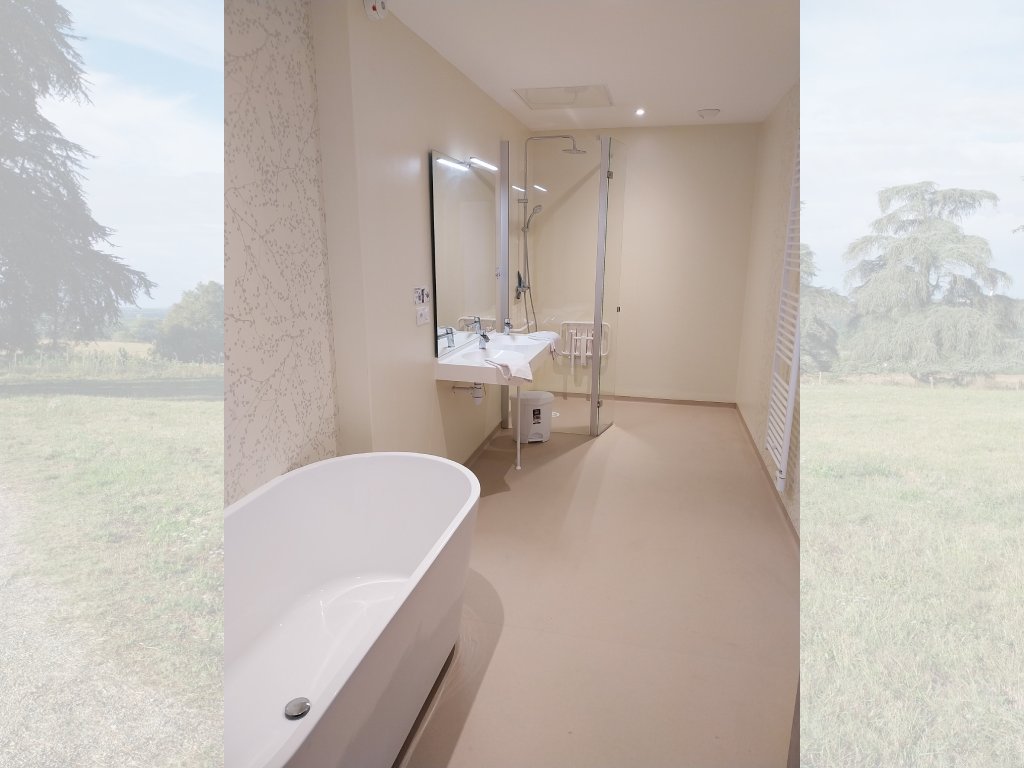 Salle de bain PMR