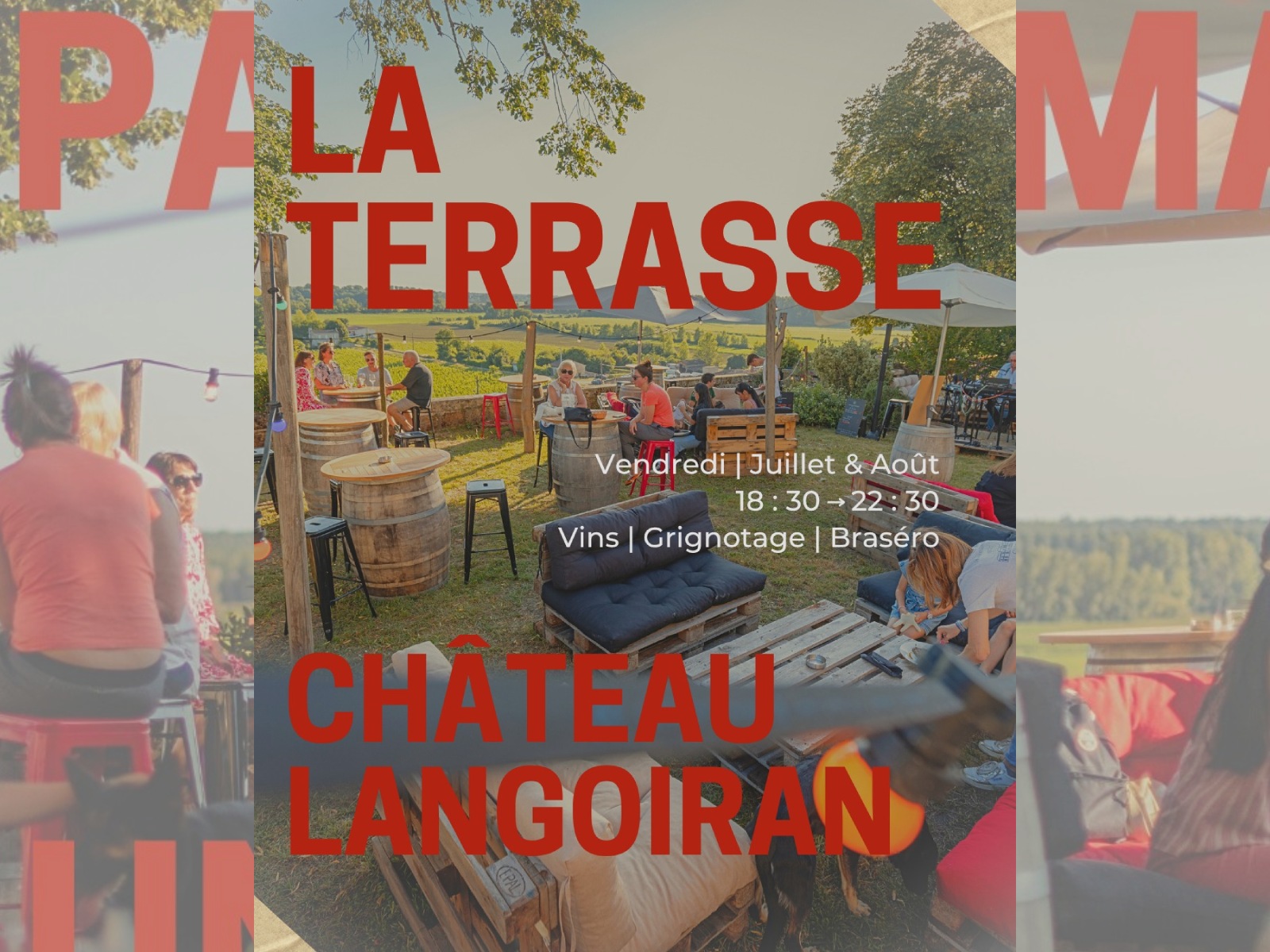 Terrasse du château
