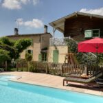 Destination Garonne, Les Vignes Reines, Illats, la piscine