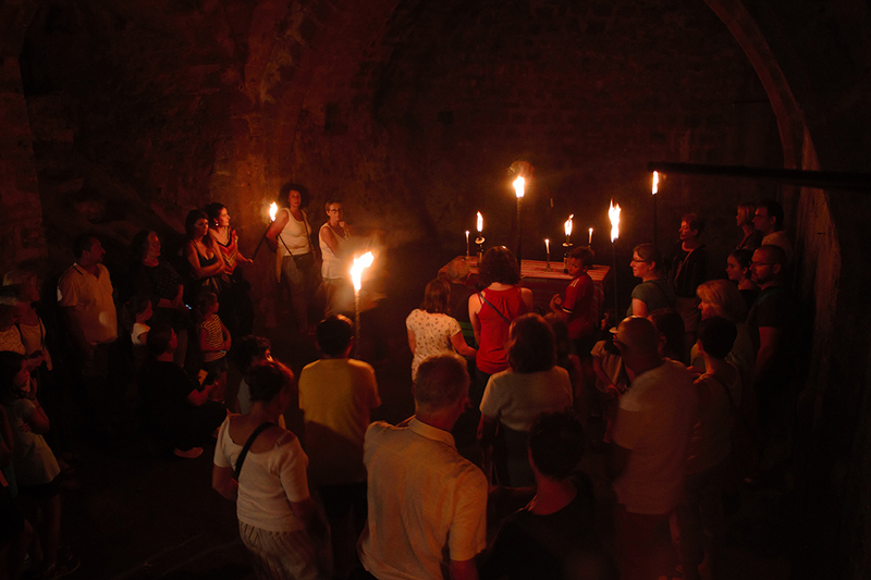 Visites flambées - Château de Villandraut