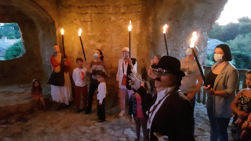 Visites flambées - Château de Villandraut