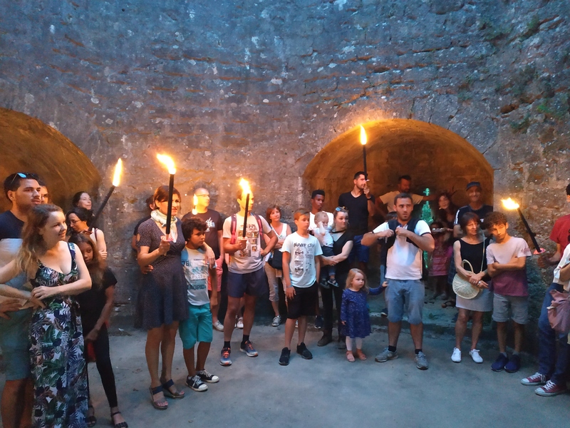 Visites flambées 2 - Château de Villandraut