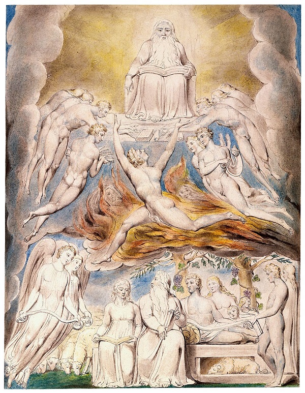 William_Blake_-_Satan_Before_the_Throne_of_God