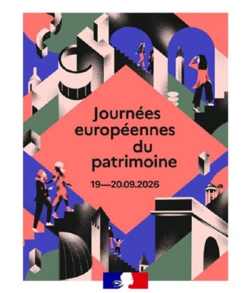 affiche journées du patrimoine 26