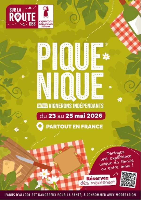 affiche pique nique vignerons