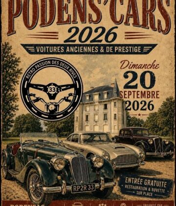 affiche Podens'cars