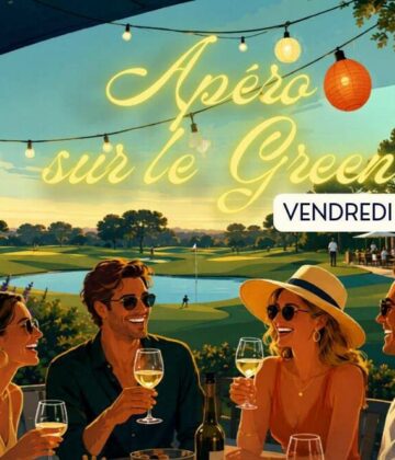 Apéro sur le green