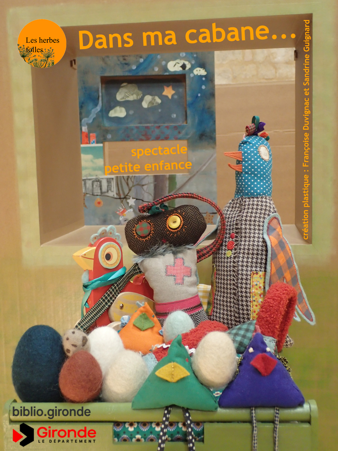 dans ma cabane... affiche