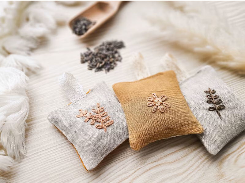 Atelier création sachet de lavande