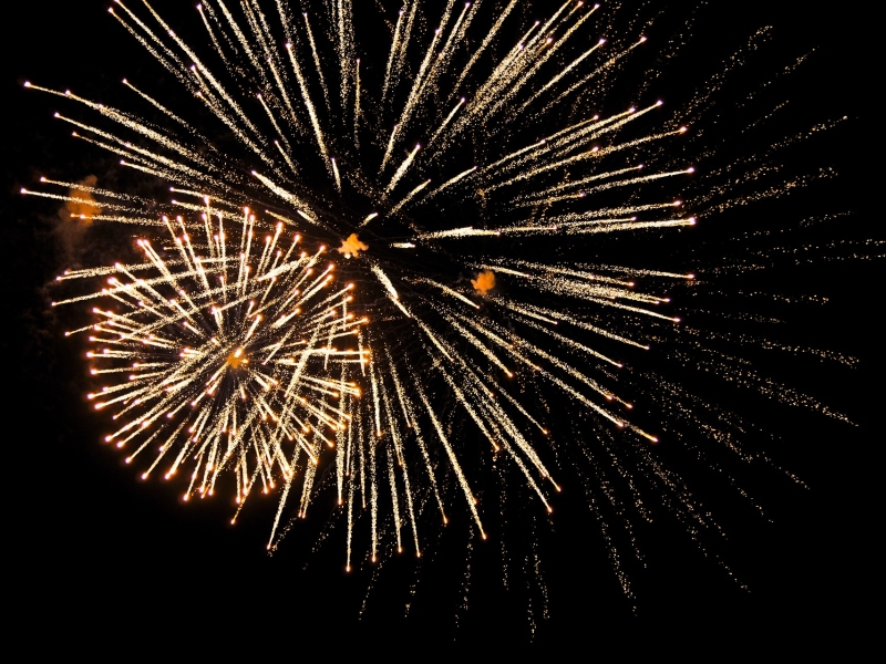 feu d'artifice