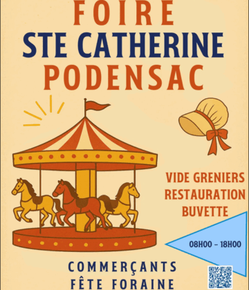 foire sainte catherine podensac