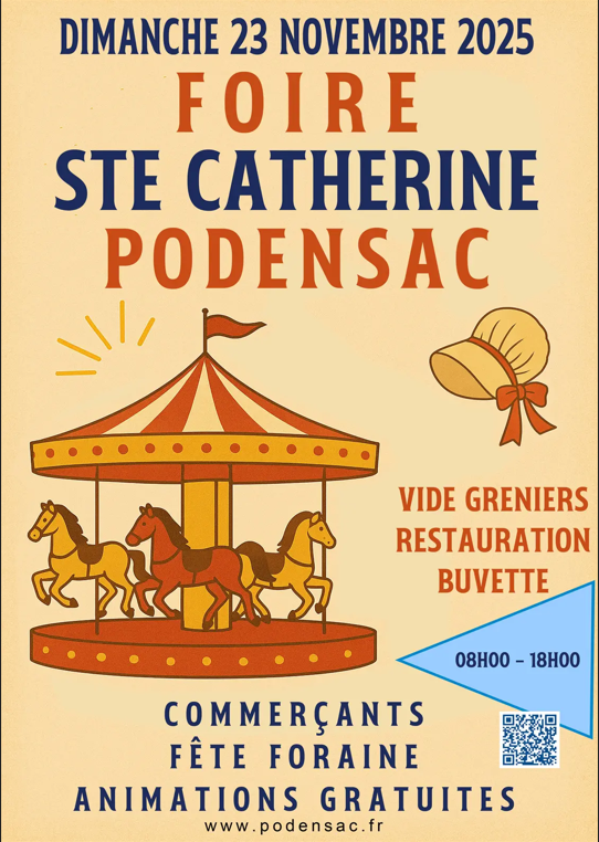 foire sainte catherine podensac