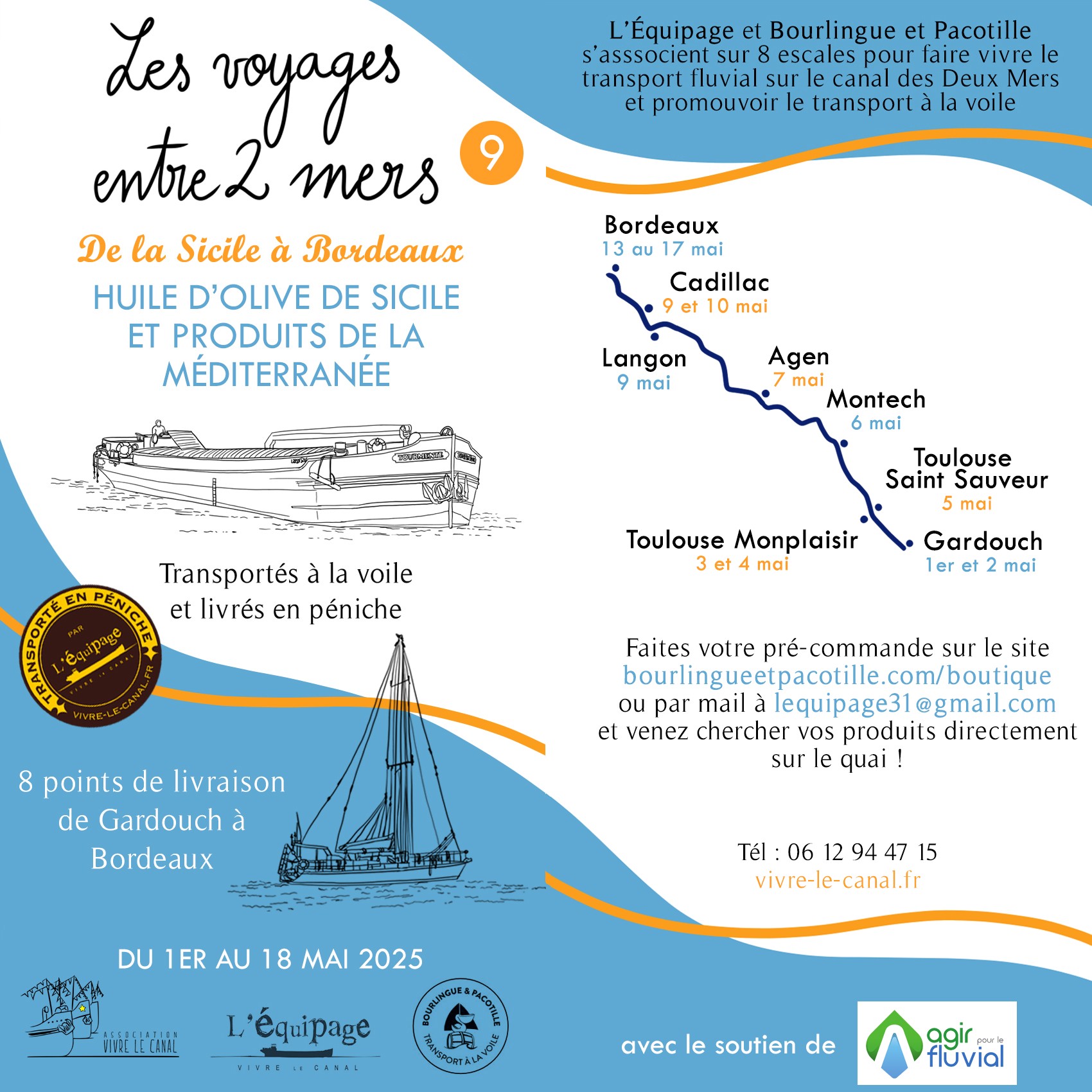 Escales Tourmente 9-10 mai