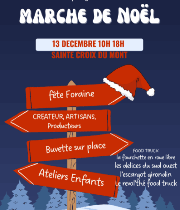 marché de noel sainte croix du mont