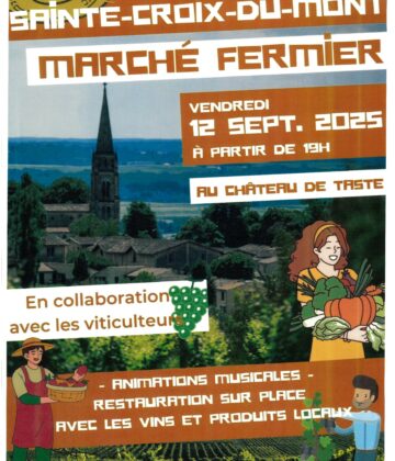 marché fermier Sainte Croix du Mont