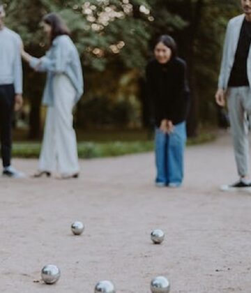 Concours de pétanque