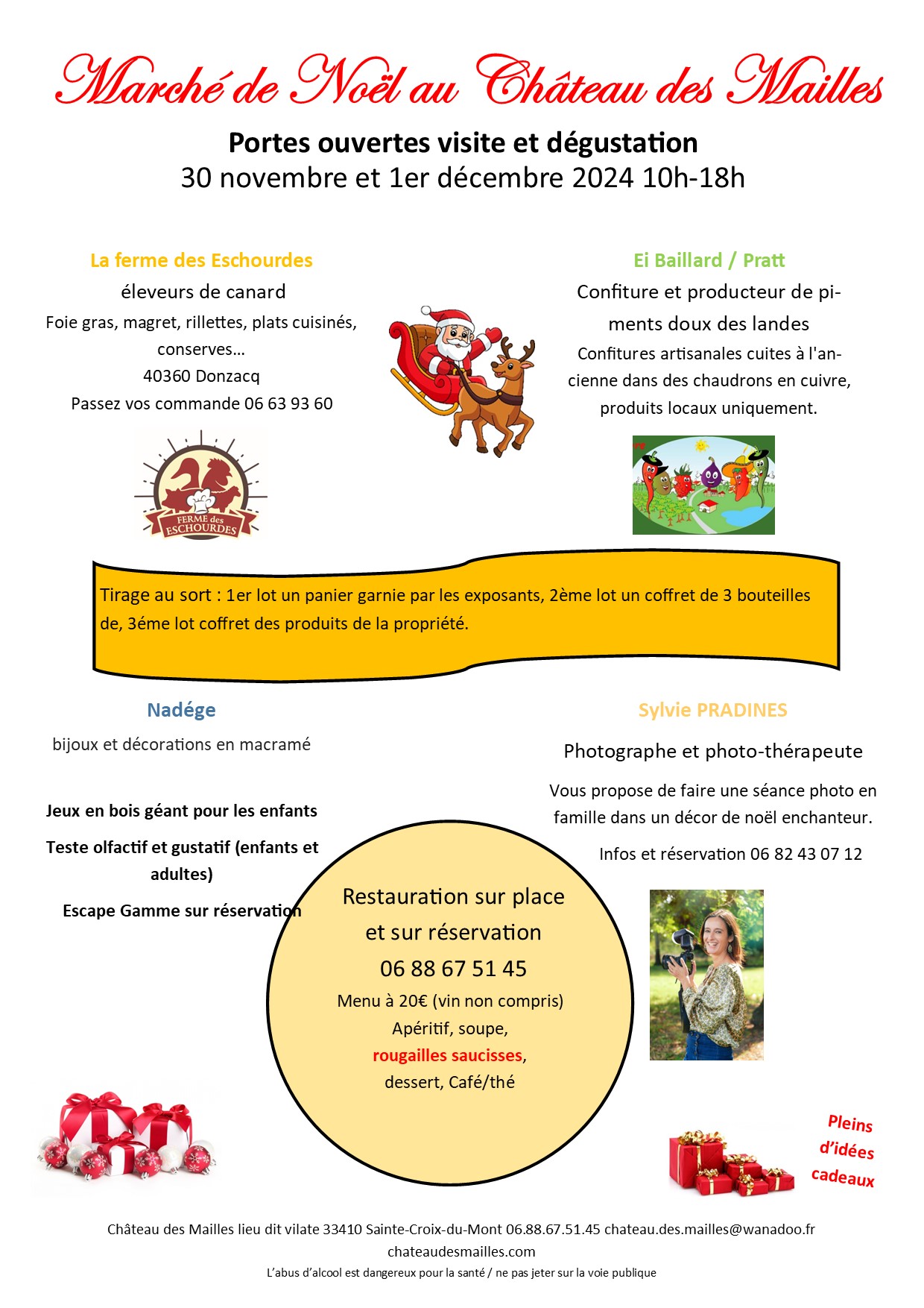 po marche de noel mailles